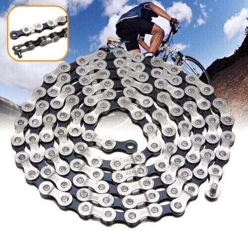 9 Speed 116 Links Road Mountain Bike Chain Bicycle For Shimano Srsam UK
