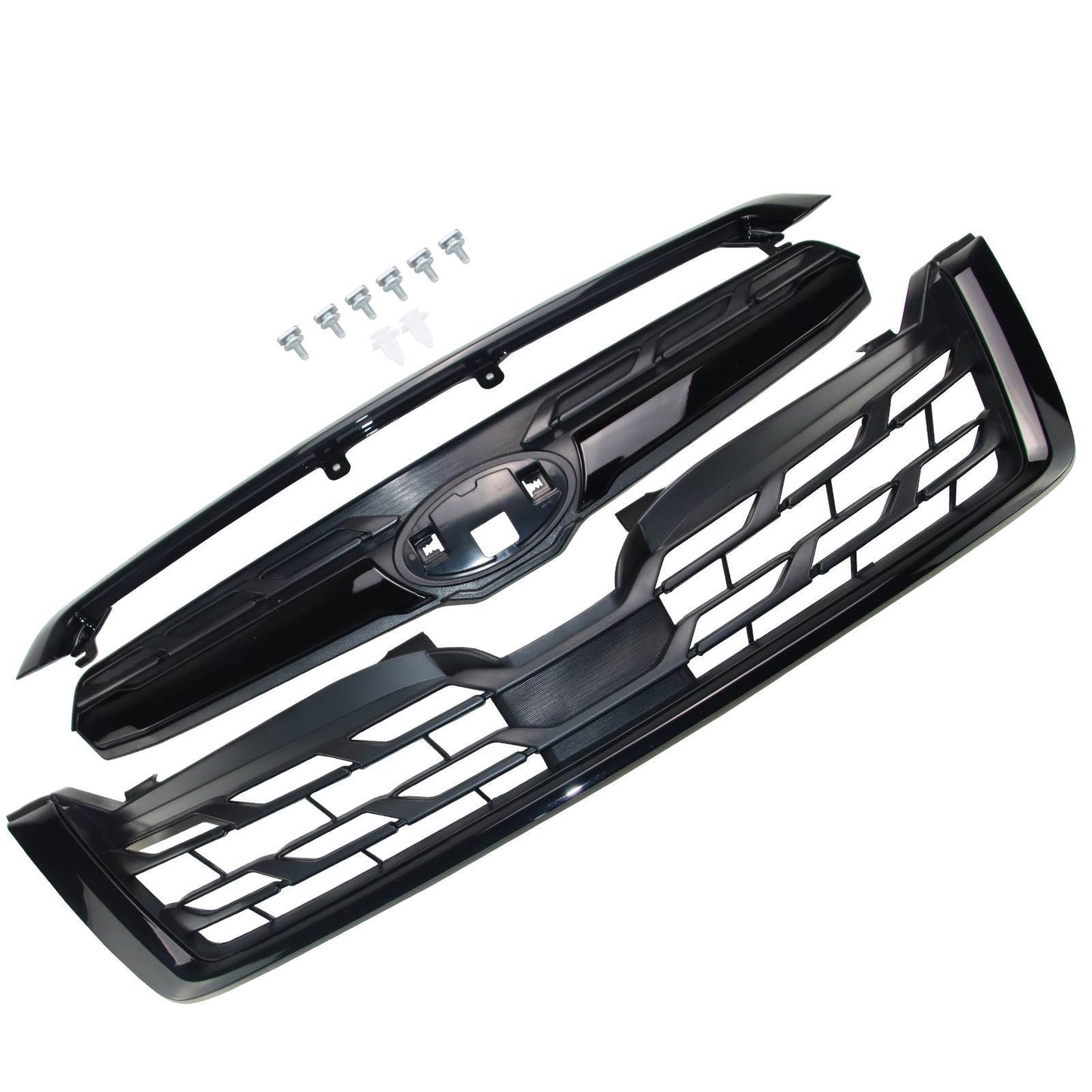 Front Grill For 2014-2018 Forester Gloss Balck