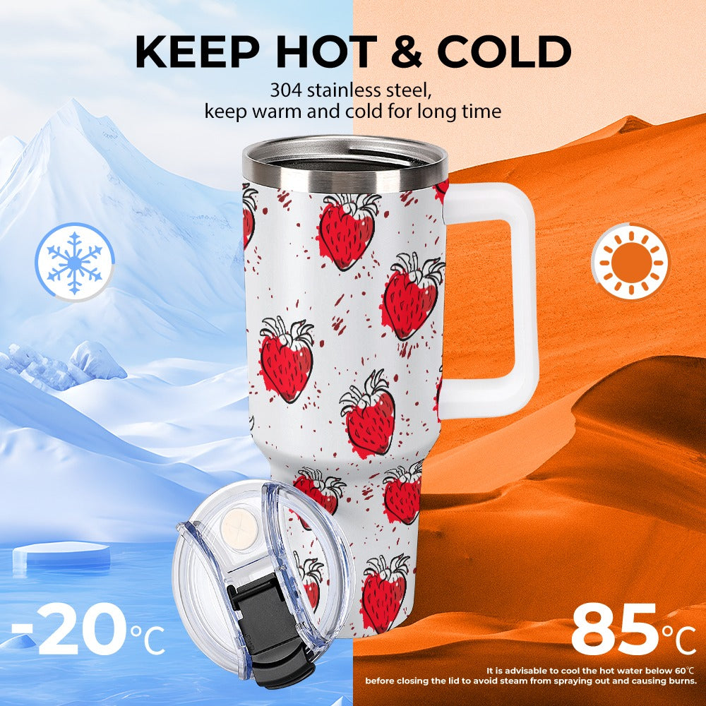 Strawberry Custom Large capacity car cup