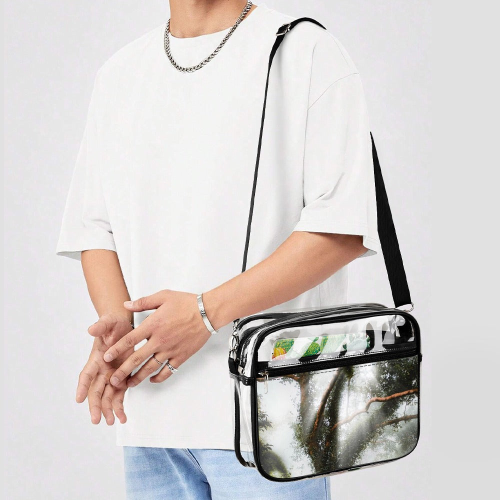 Transparent satchel set New