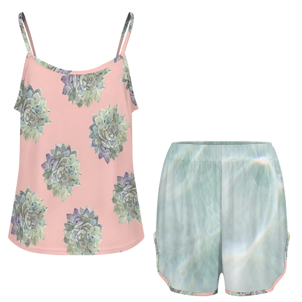 Strap pajama Set