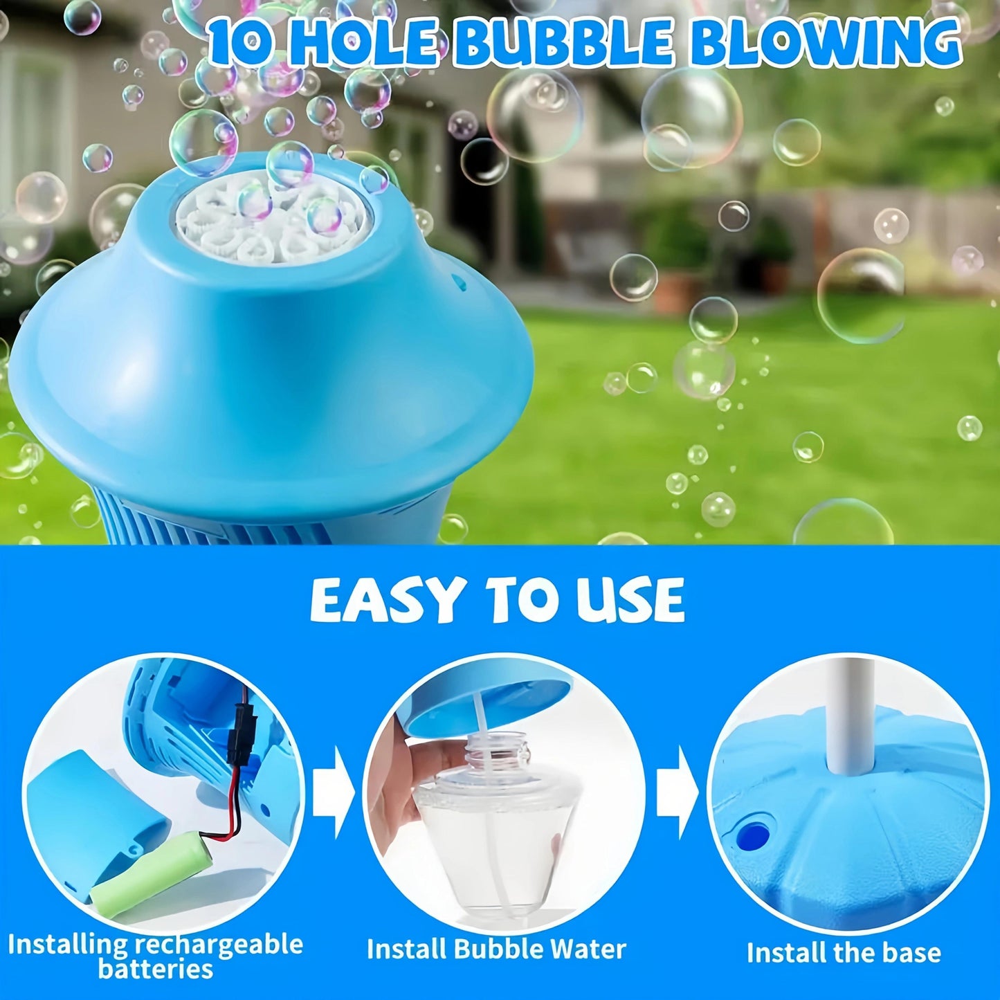 Automatic Street Light Shaped Bubble Machine, Suitable For Children And Families, Bringing Summer Fun And Outdoor Activity Experience