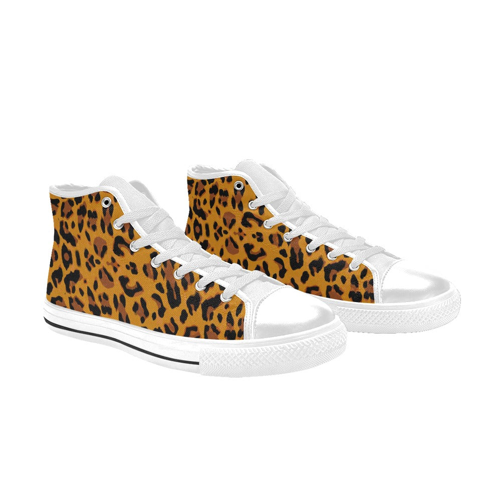 Custom High Top Canvas Shoes for Women Model017