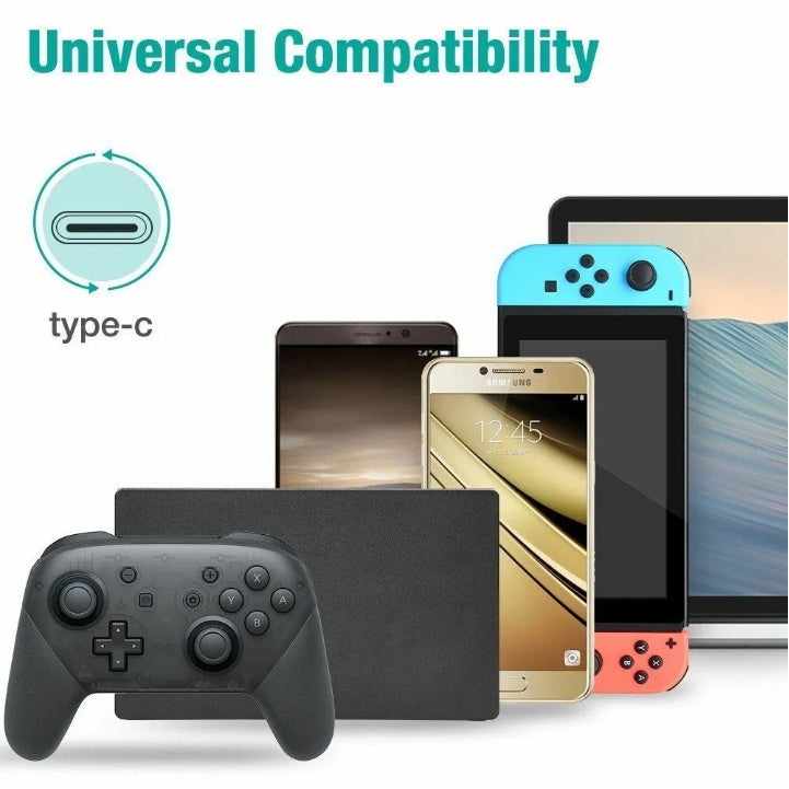 For Nintendo AC Power Supply Adapter Home Wall Travel Charger Cable 2.4A
