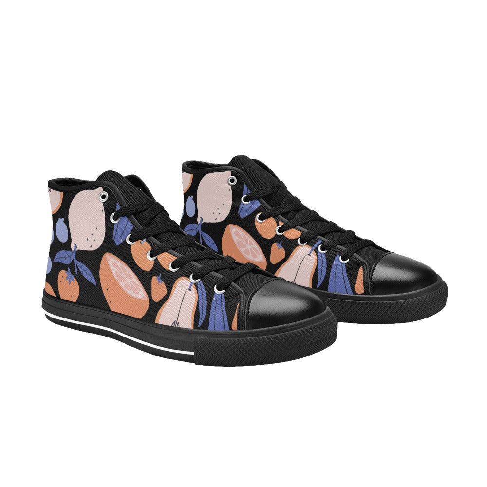 Custom High Top Canvas Shoes for Women Model017