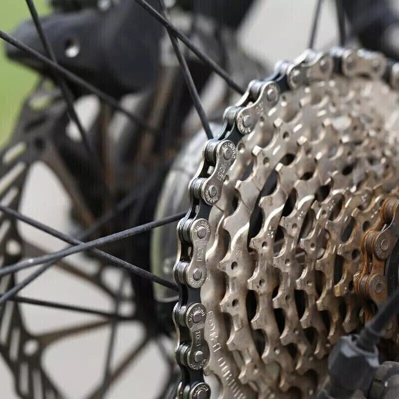 9 Speed 116 Links Road Mountain Bike Chain Bicycle For Shimano Srsam UK