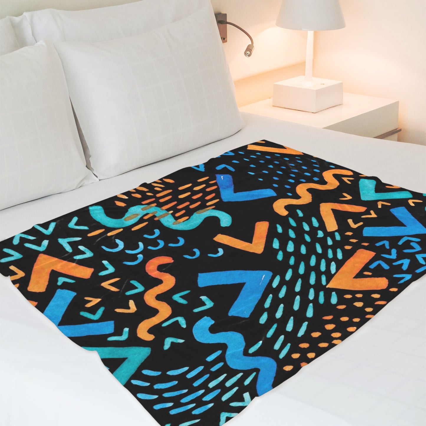 Ultra-Soft Micro Fleece Blanket 50*40(Made In Queens USA )