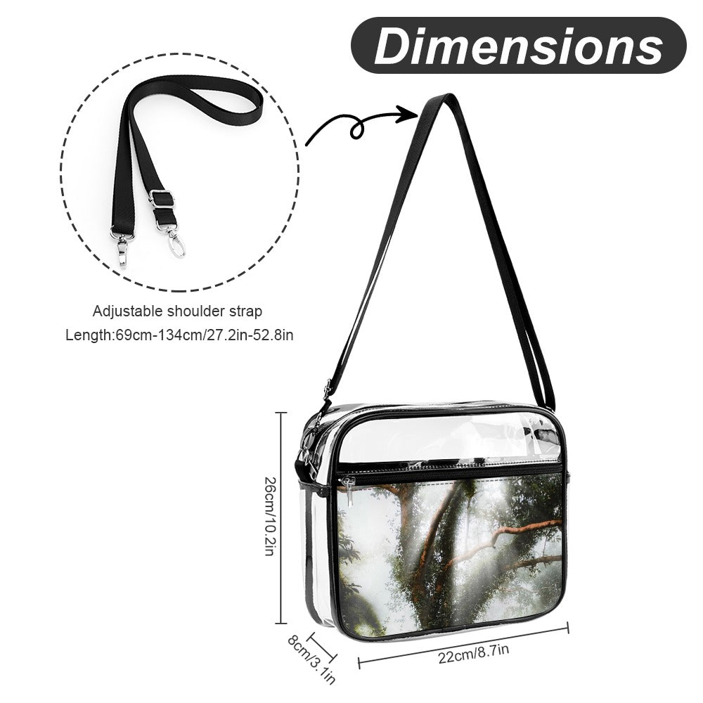Transparent satchel set New