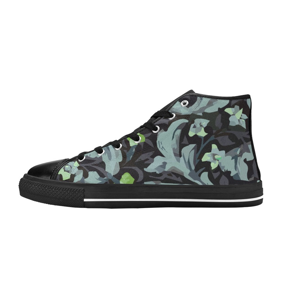 Custom High Top Canvas Shoes for Women Model017