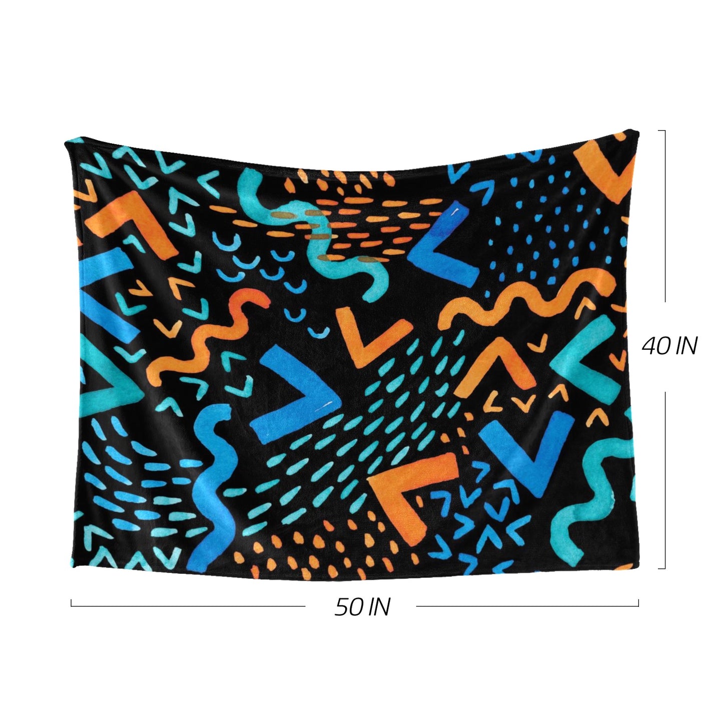Ultra-Soft Micro Fleece Blanket 50*40(Made In Queens USA )
