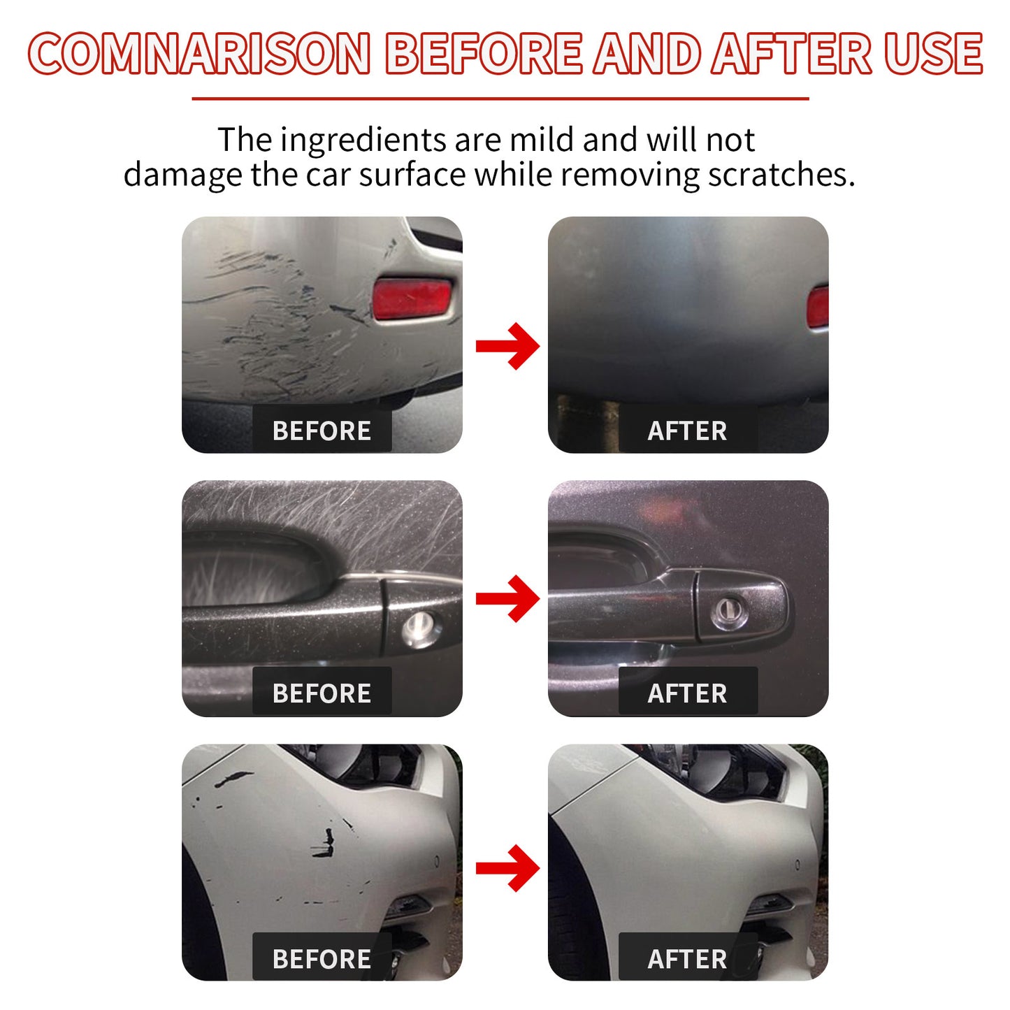 Car Scratch Repair Wax