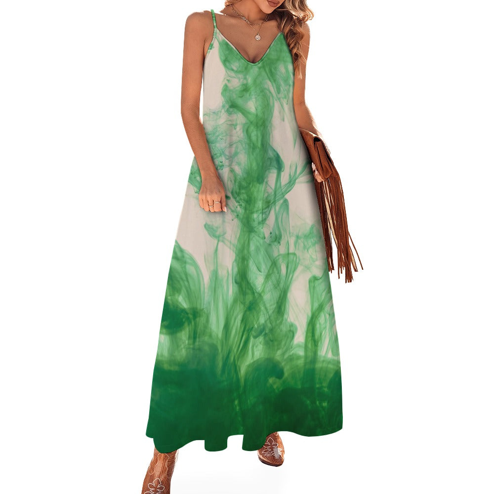 Sling Ankle Long Dress