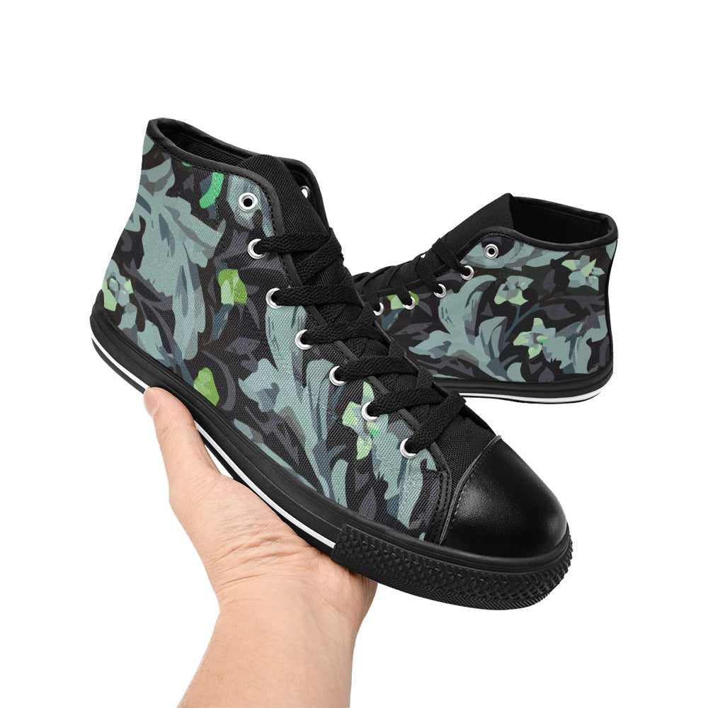Custom High Top Canvas Shoes for Women Model017