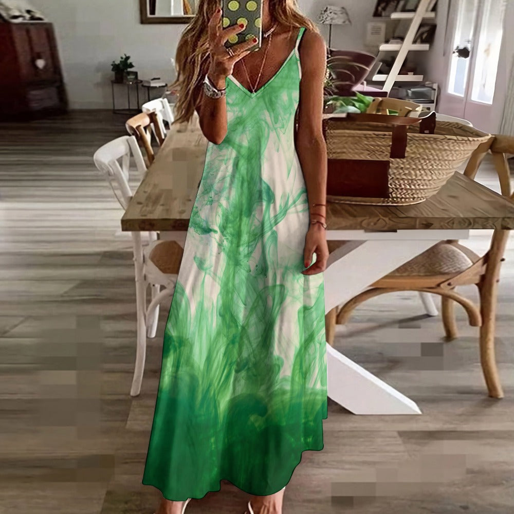 Sling Ankle Long Dress