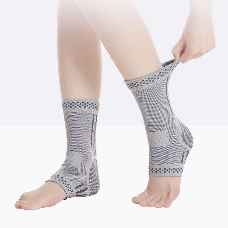 Graphene Ankle Brace, Warm Ankle Support Ankle Compression Sleeve Foot & Ankle Brace Socks For Sprained Ankle Compression Sleeve - Ankle Support For Women & Men - Tendonitis & Arthritis Ankle Brace