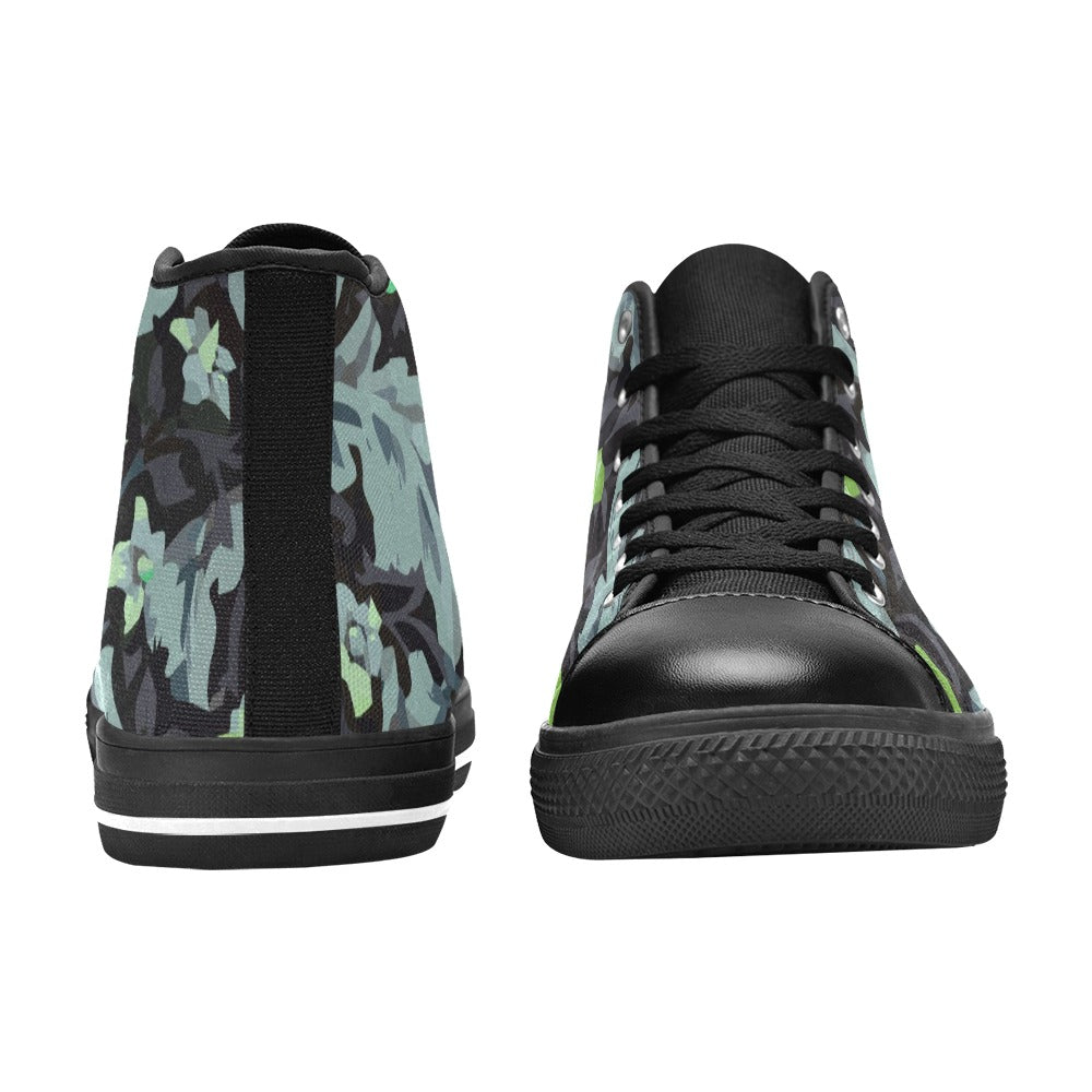 Custom High Top Canvas Shoes for Women Model017