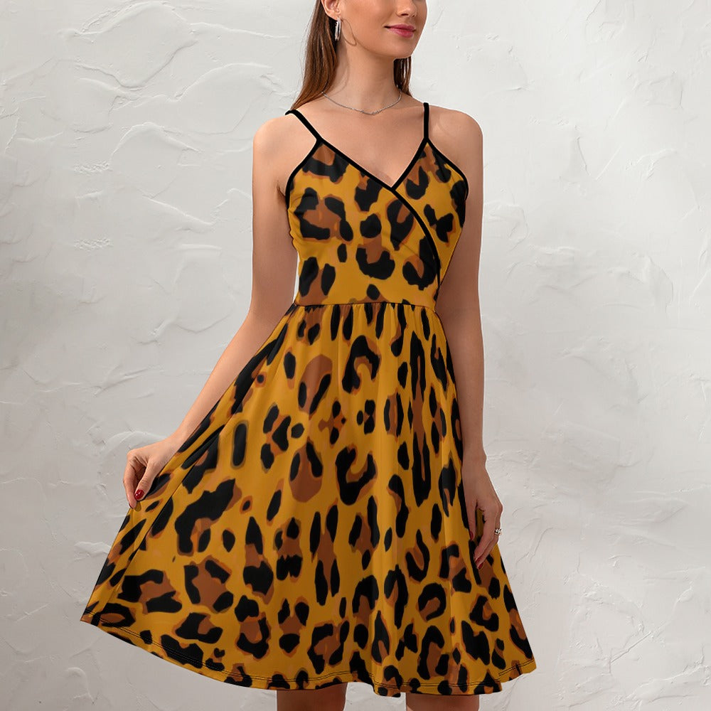 Women's Elegant Suspender Dress