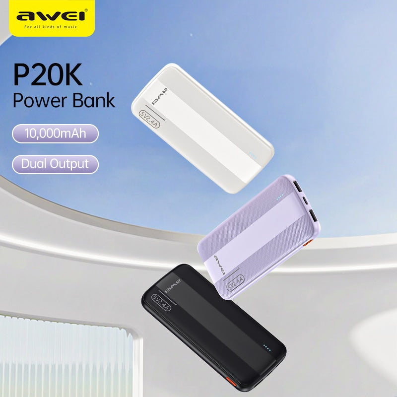 AWEI Smart Multi Output Power Bank