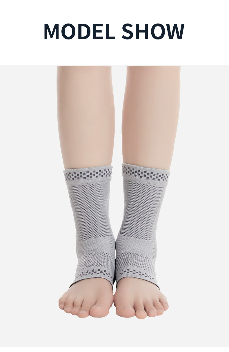 Graphene Ankle Brace, Warm Ankle Support Ankle Compression Sleeve Foot & Ankle Brace Socks For Sprained Ankle Compression Sleeve - Ankle Support For Women & Men - Tendonitis & Arthritis Ankle Brace