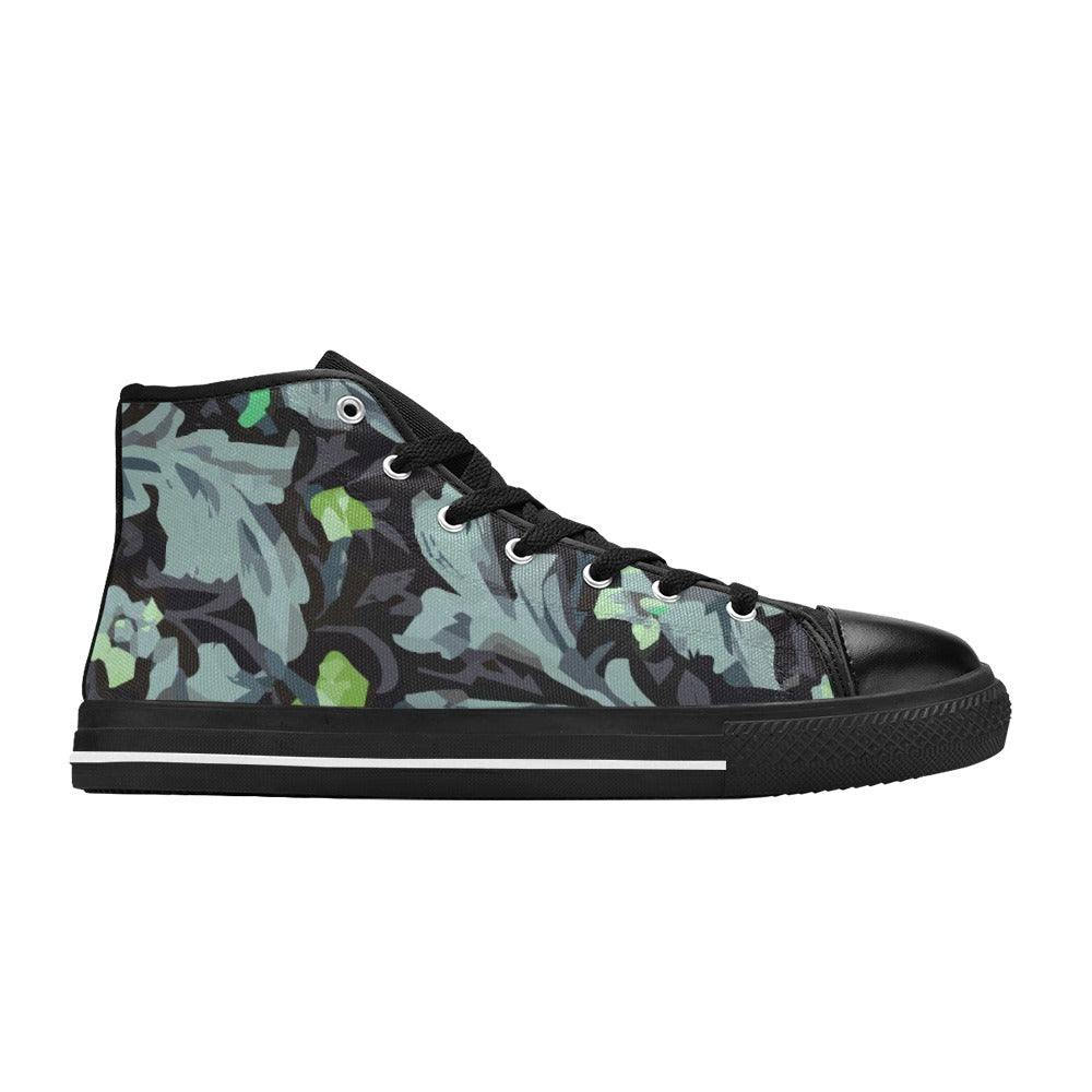 Custom High Top Canvas Shoes for Women Model017