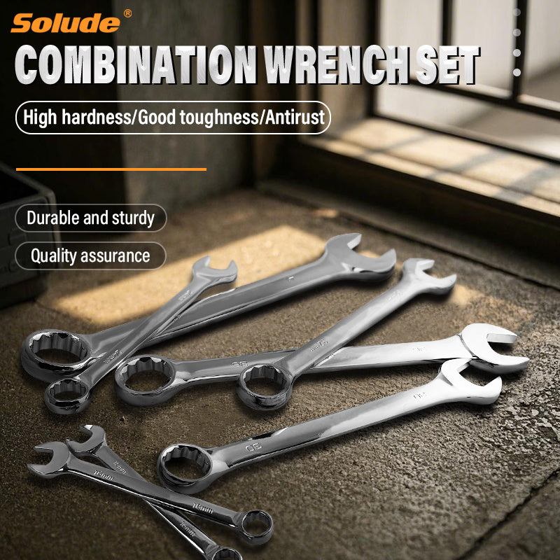 18 Piece Open-end Wrench Set --6-24mm