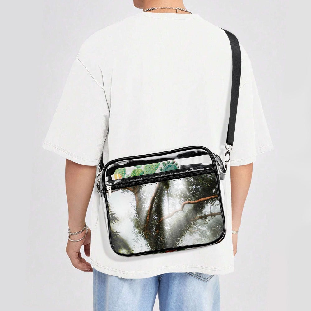 Transparent satchel set New
