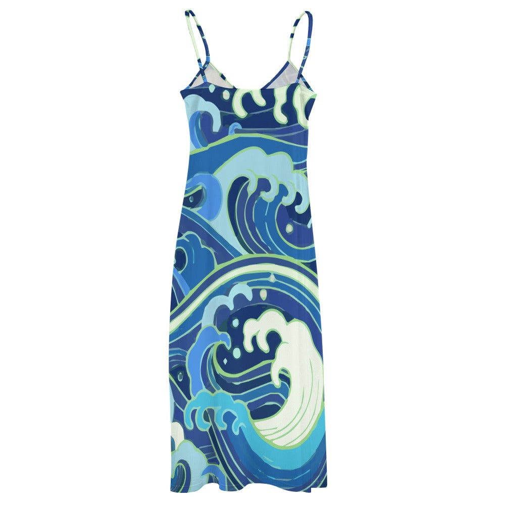 Sling Ankle Long Dress