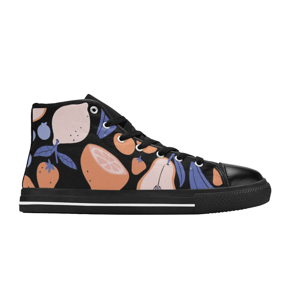 Custom High Top Canvas Shoes for Women Model017