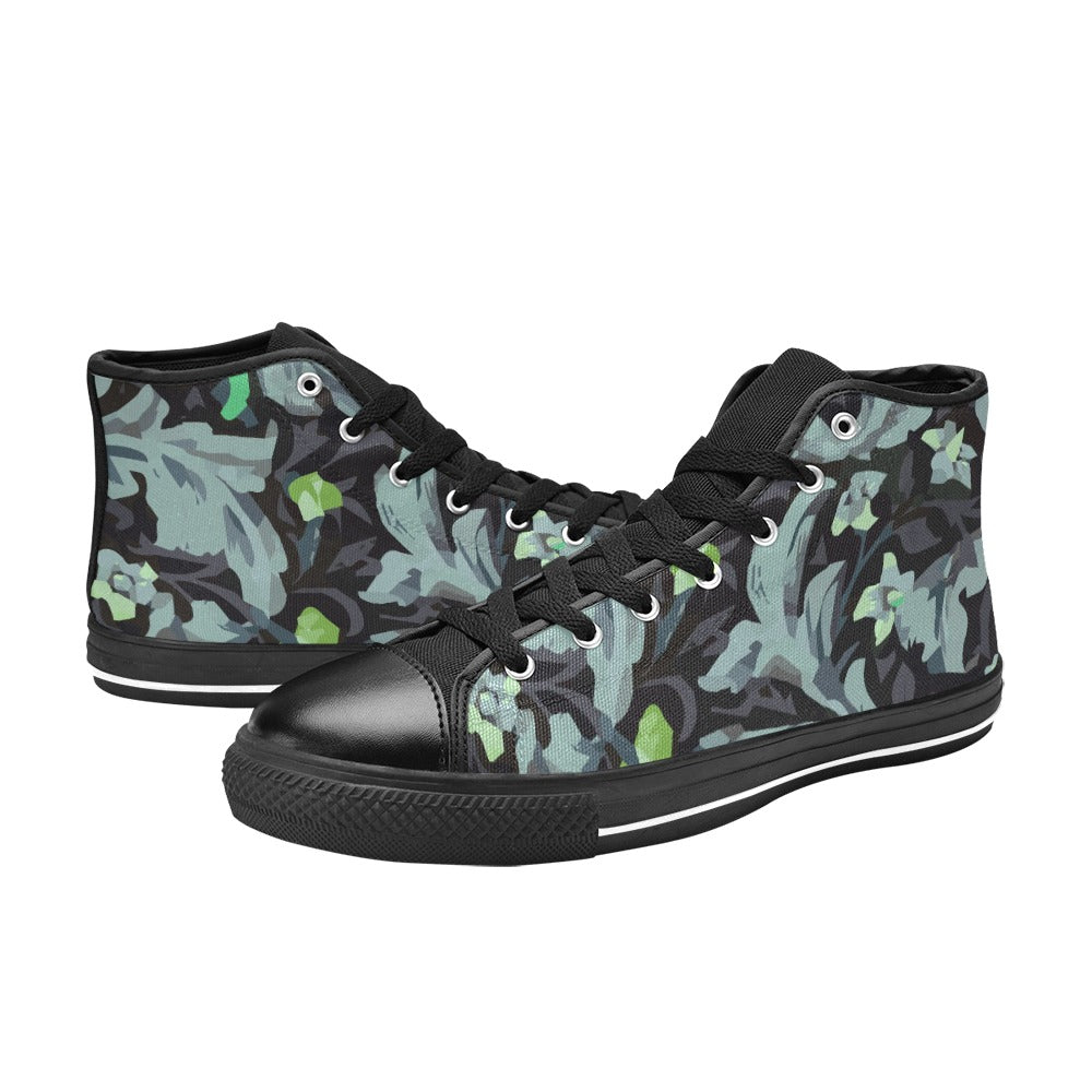 Custom High Top Canvas Shoes for Women Model017