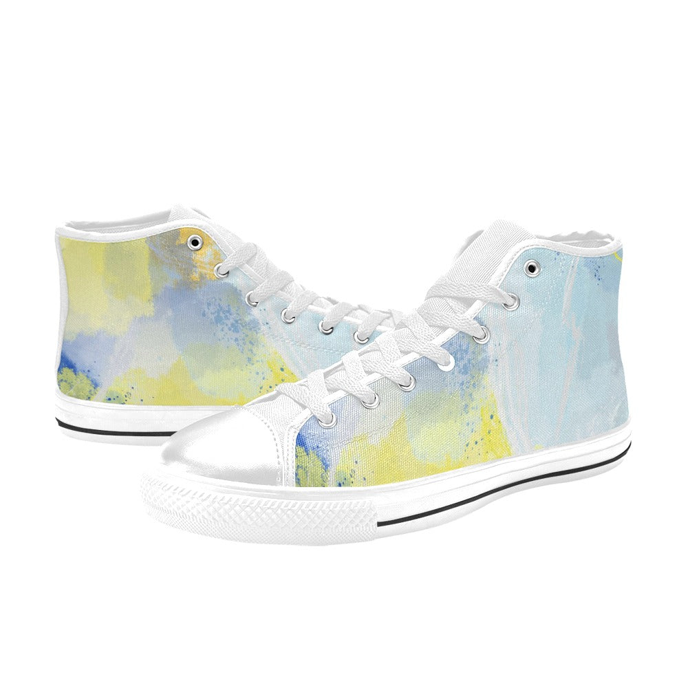 Custom High Top Canvas Shoes for Women Model017