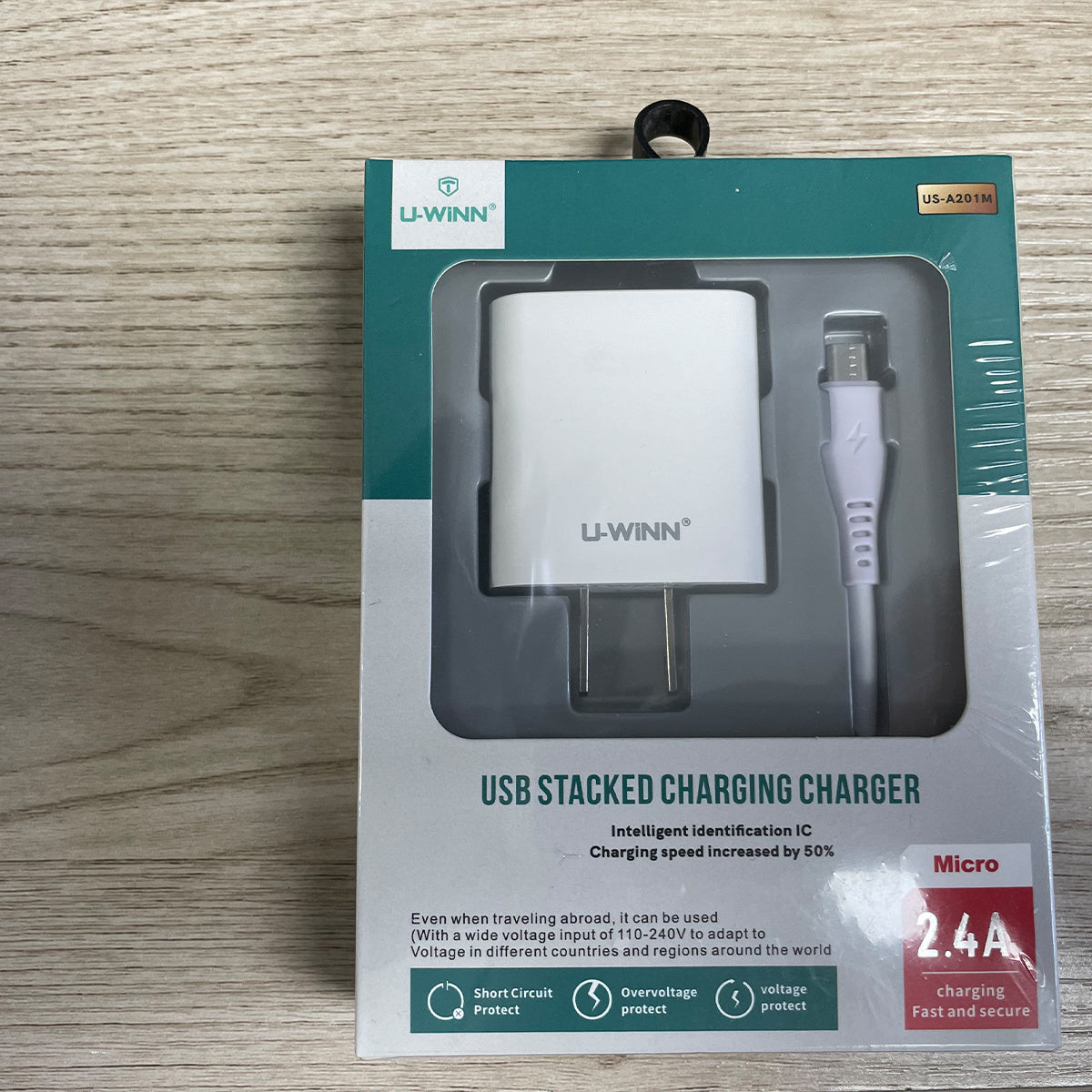 5pzs Cargador Para Cubot Con Cable Micro Usb 2.4a