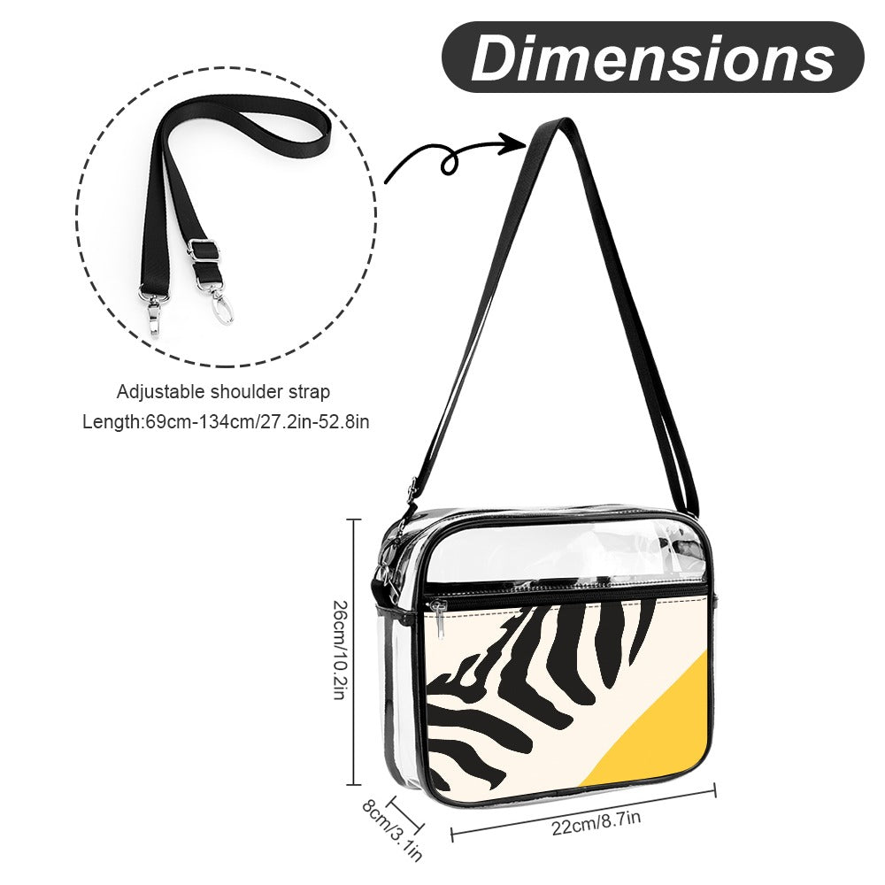 Transparent satchel set New