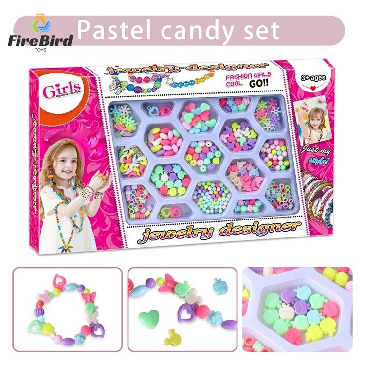 Toy Bead Handmade DIY, Material Girl Bracelet With Beads