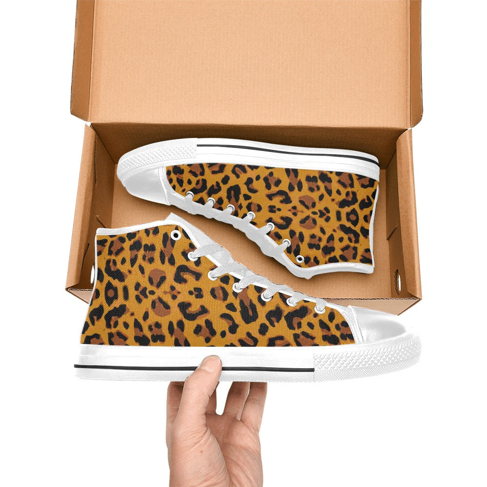 Custom High Top Canvas Shoes for Women Model017