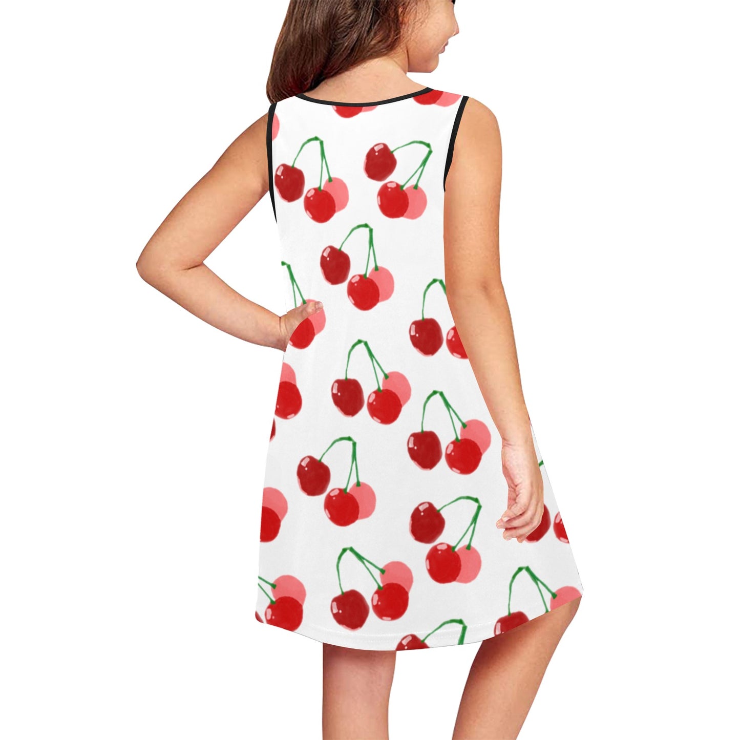 Girls' Sleeveless Dress (D58)