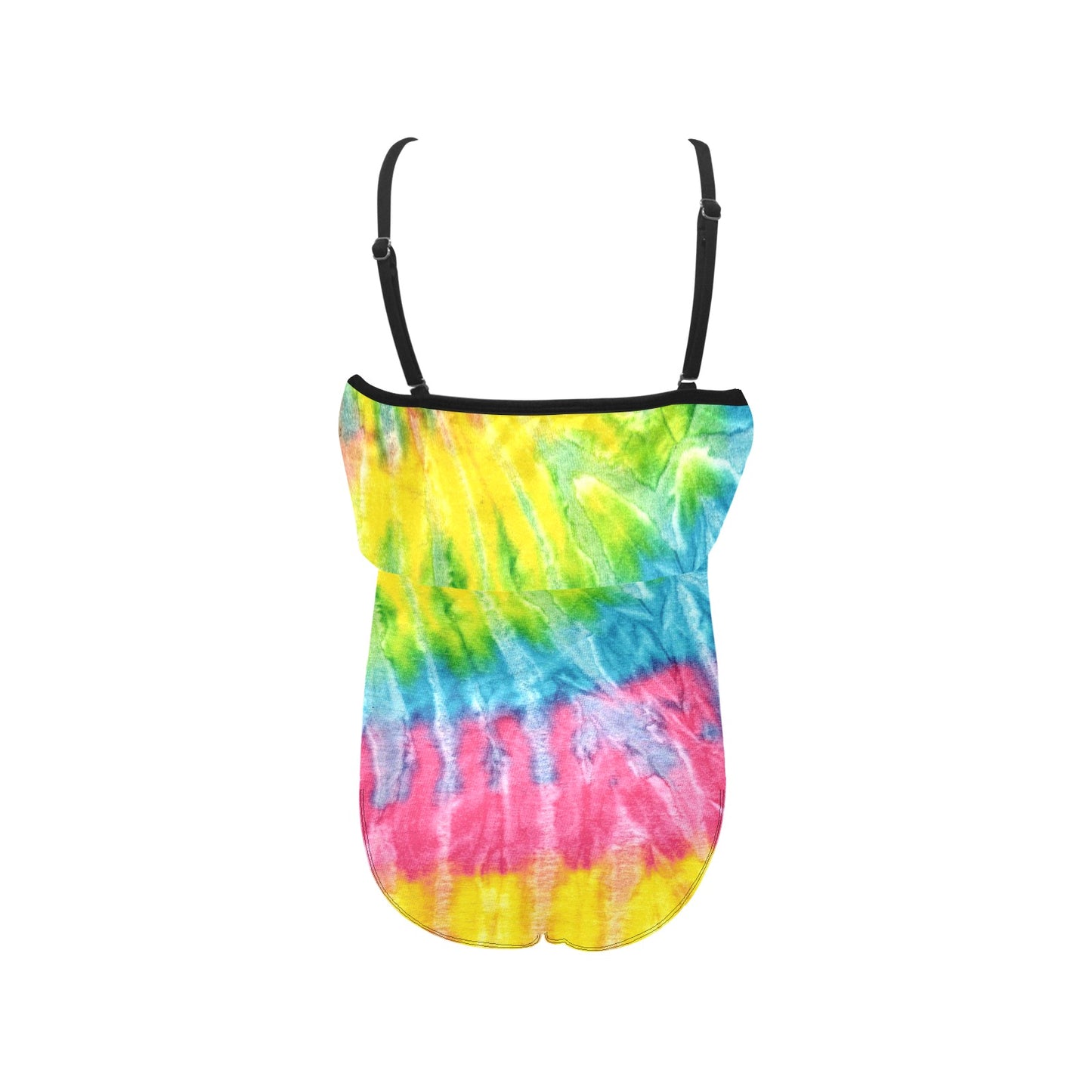 Kids' Spaghetti Strap Ruffle Swimsuit (S26)