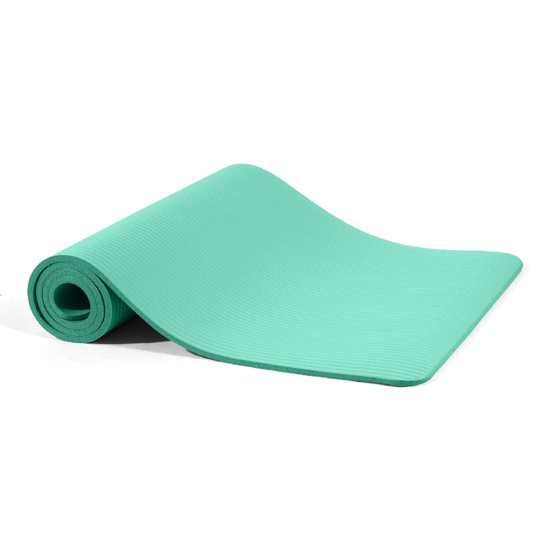 Only Supports Self Pickup Yoga Mat, 1-2 Inch Ultra-thick High-density Practice Mat With Straps, Suitable For All Kinds Of Yoga Practice, A Variety Of Colors