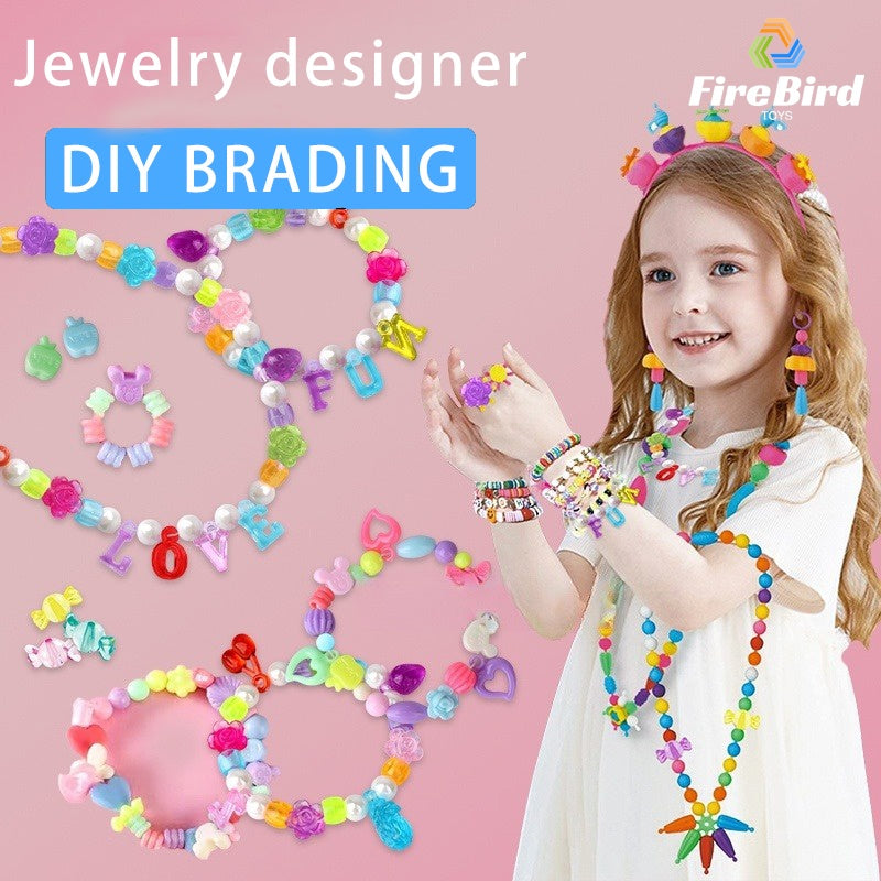 Toy Bead Handmade DIY, Material Girl Bracelet With Beads