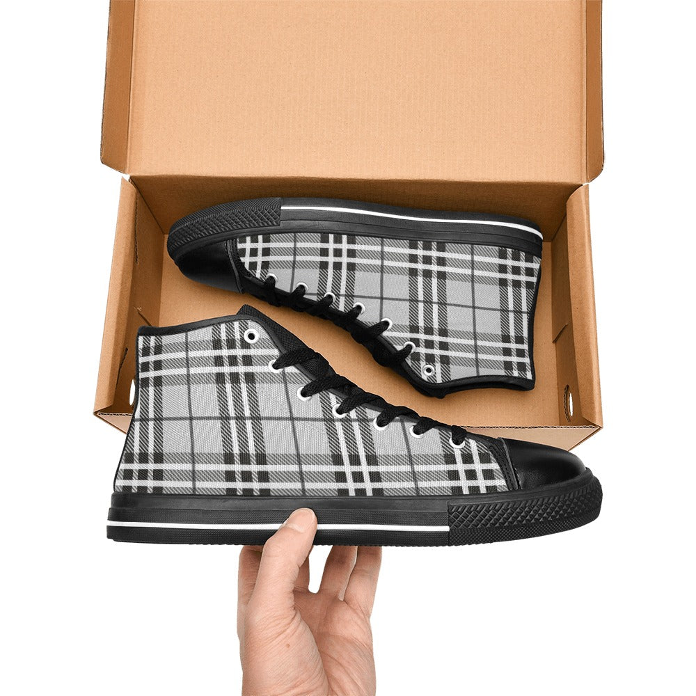 Custom High Top Canvas Shoes for Women Model017