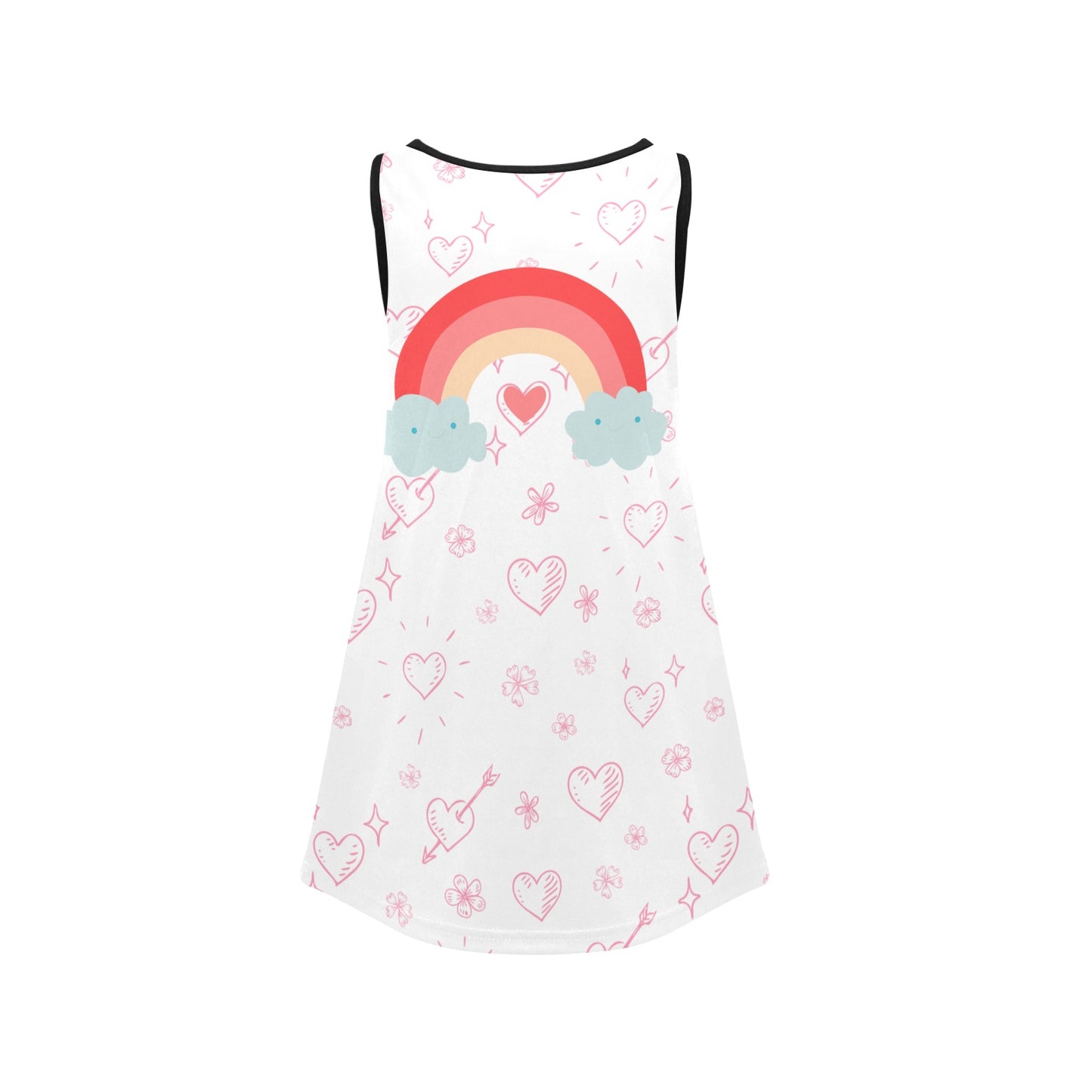 Girls' Sleeveless Dress (D58)