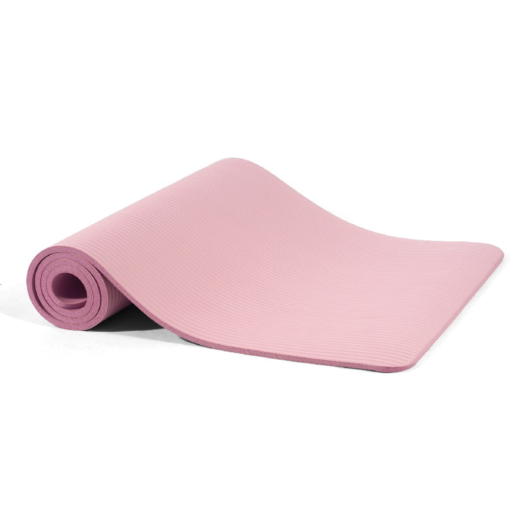 Only Supports Self Pickup Yoga Mat, 1-2 Inch Ultra-thick High-density Practice Mat With Straps, Suitable For All Kinds Of Yoga Practice, A Variety Of Colors