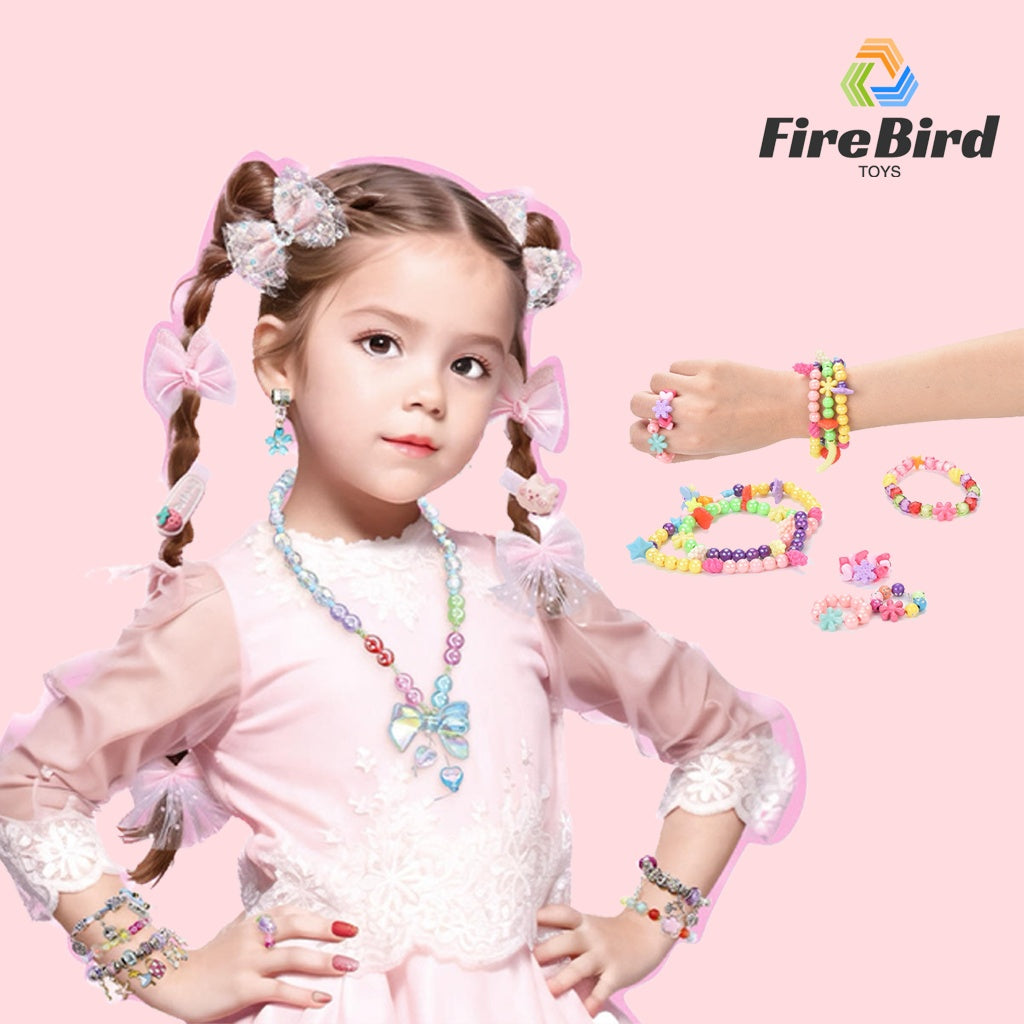 Toy Bead Handmade DIY, Material Girl Bracelet With Beads