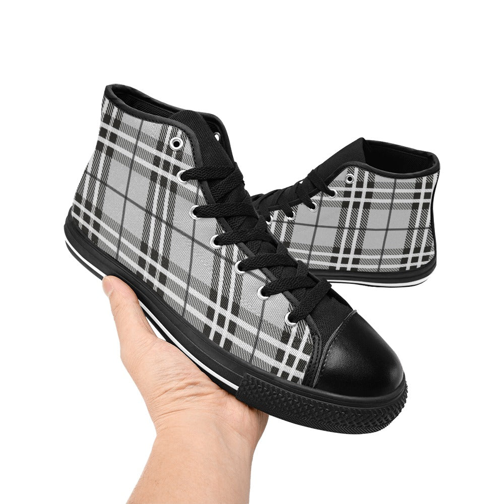 Custom High Top Canvas Shoes for Women Model017