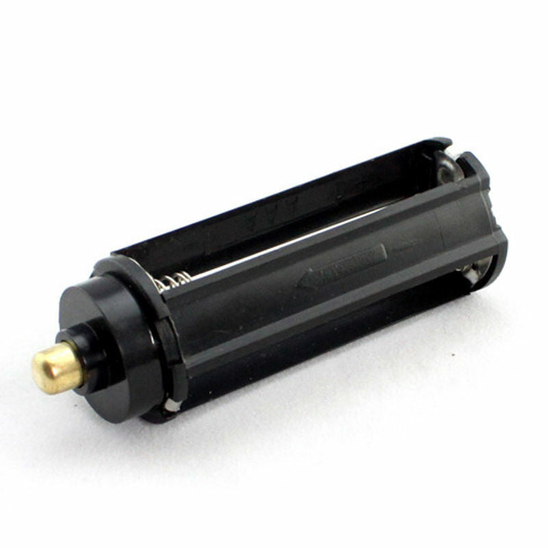 10pc 3 AAA Battery Holder Case Cylindrical Case Plastic For Flashlight Round Circular