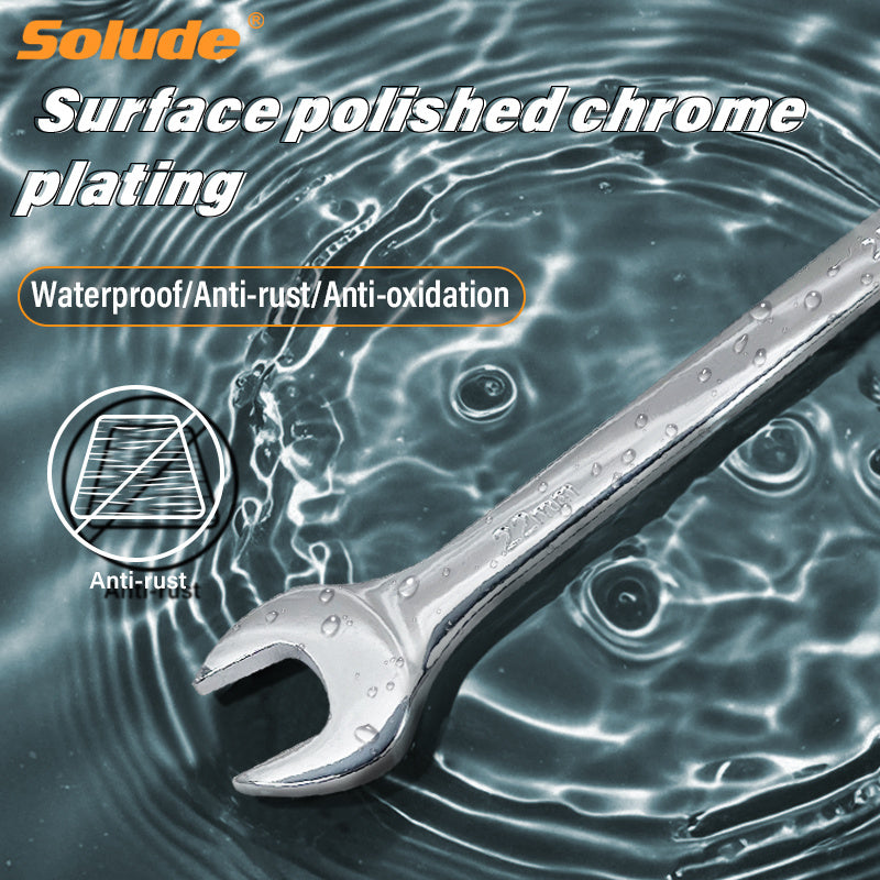 18 Piece Open-end Wrench Set --6-24mm