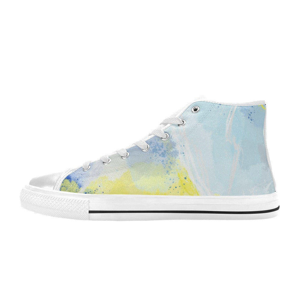 Custom High Top Canvas Shoes for Women Model017