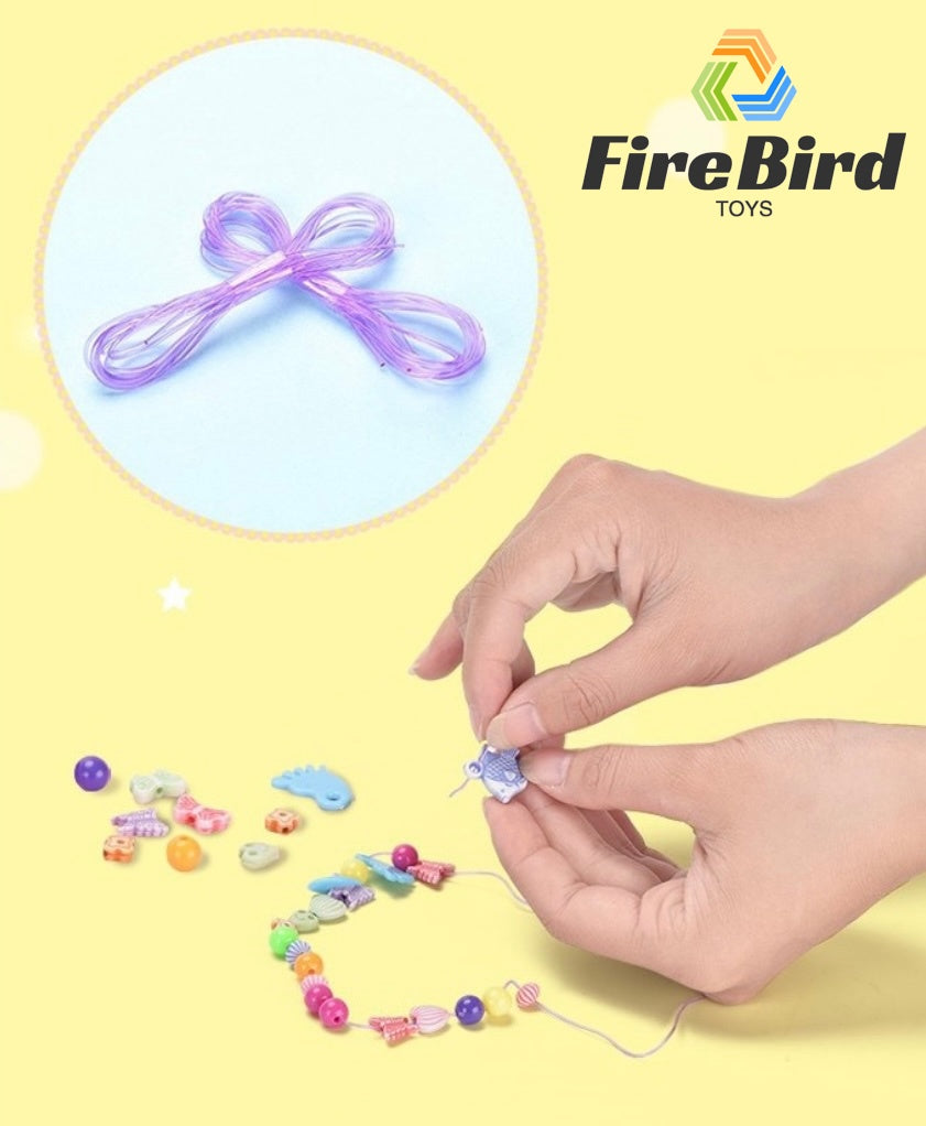 Toy Bead Handmade DIY, Material Girl Bracelet With Beads