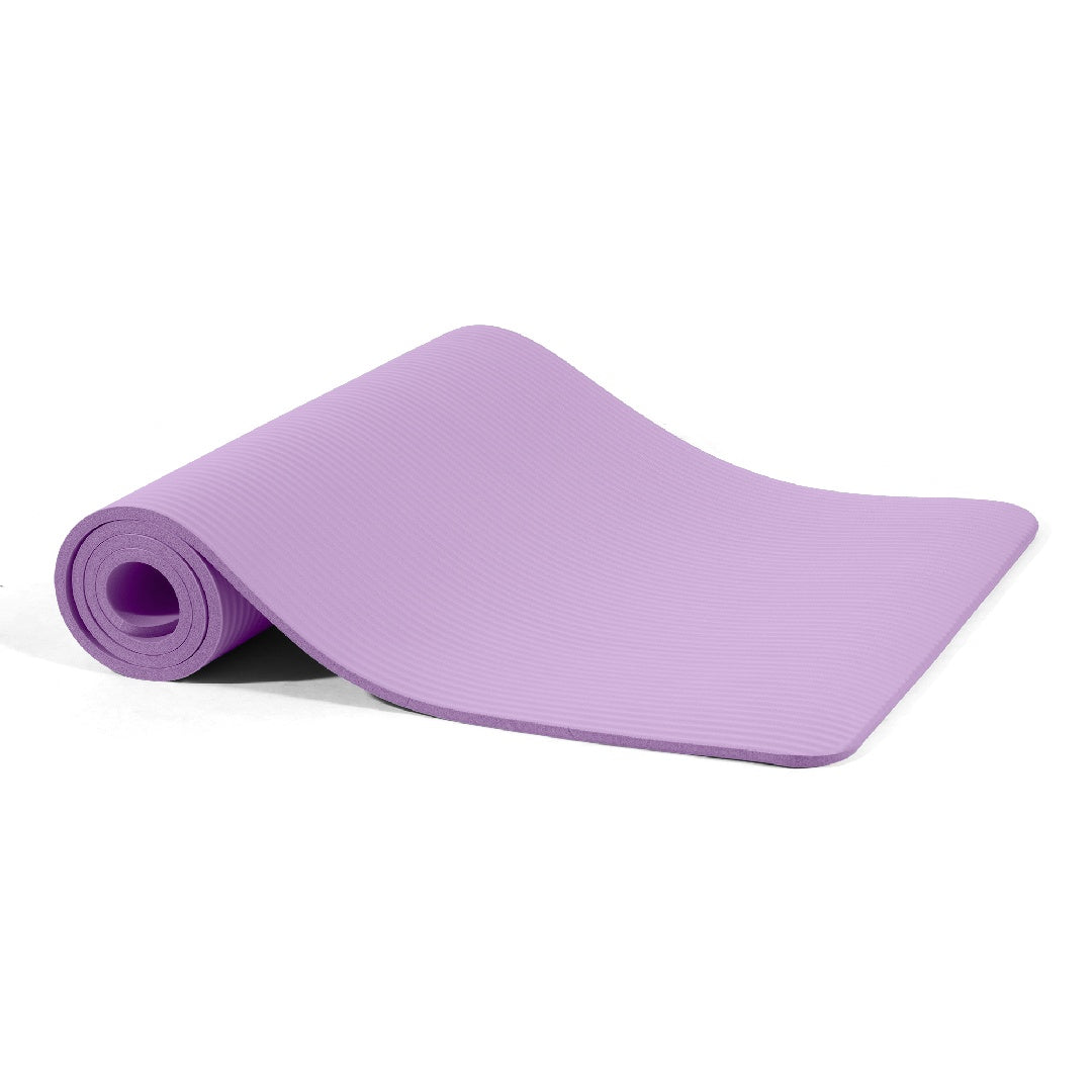 Only Supports Self Pickup Yoga Mat, 1-2 Inch Ultra-thick High-density Practice Mat With Straps, Suitable For All Kinds Of Yoga Practice, A Variety Of Colors