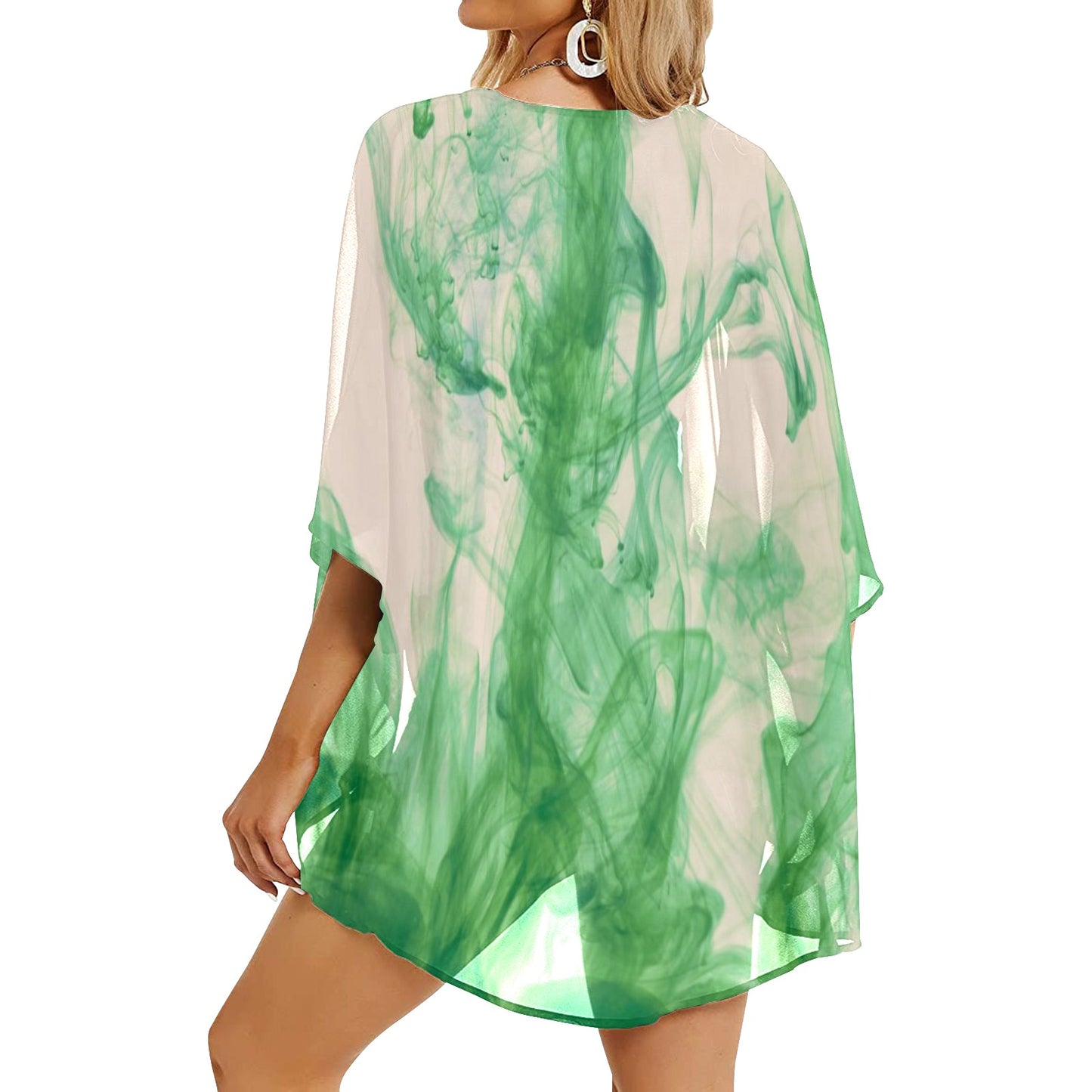 Women's Kimono Chiffon Cover Up (H51)