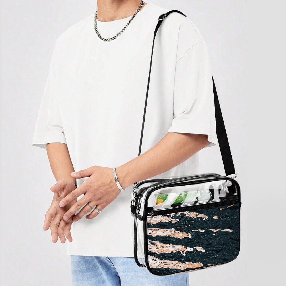 Transparent satchel set New